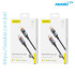 FONENG X116 1.2M 60W Aluminum Alloy Braided Type-C To C Cable With Power Display